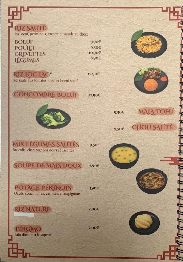 GYAWO Restaurant Tibétain - Spécialités Tibétain - Cuisine faite maison à Amiens - Menu Image 4